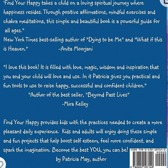 Find Your Happy, A Kids Self Love book personally signed by me, the author. - Picture 2 of 2